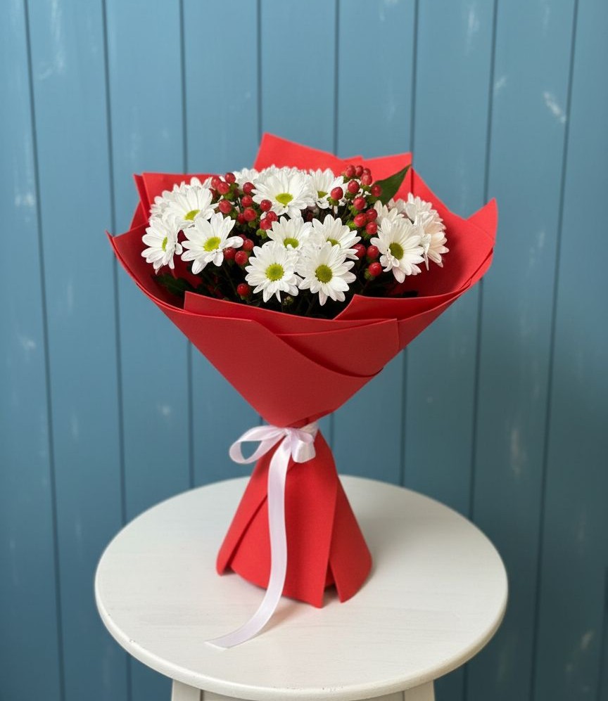 Букет цветов из: Хризантемы в Морках