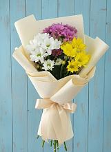 Букет цветов из:  Хризантемы #REPLACE_PRED# Морках