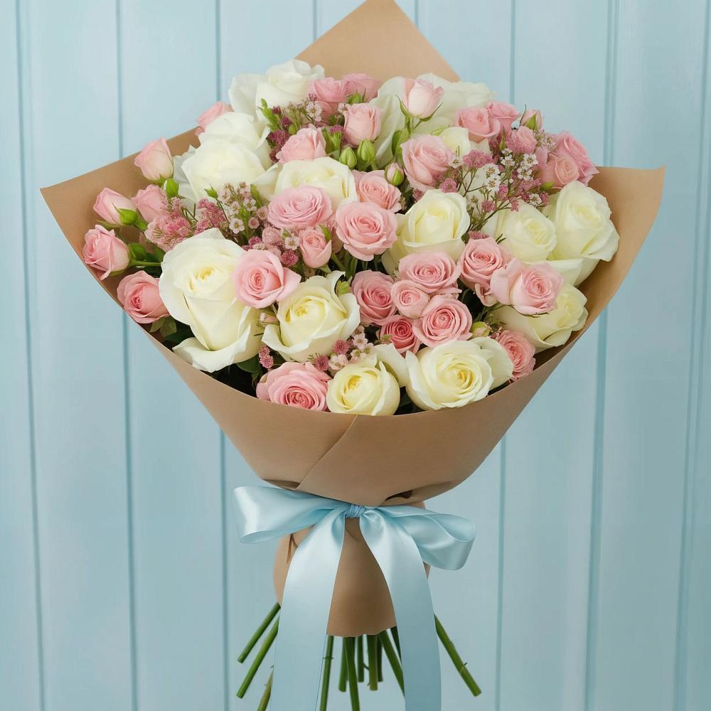 Букет цветов из: Розы в Морках