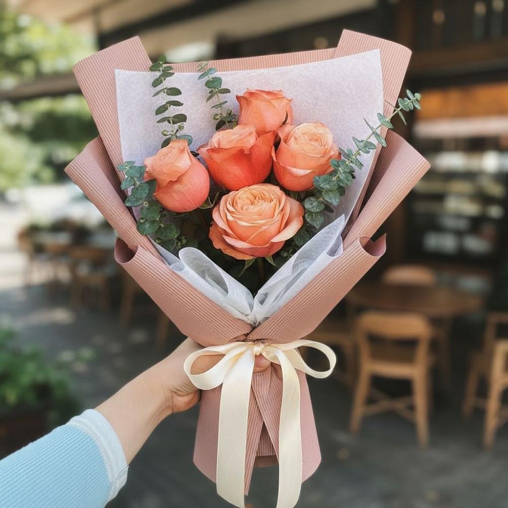 Букет цветов из: Розы в Морках