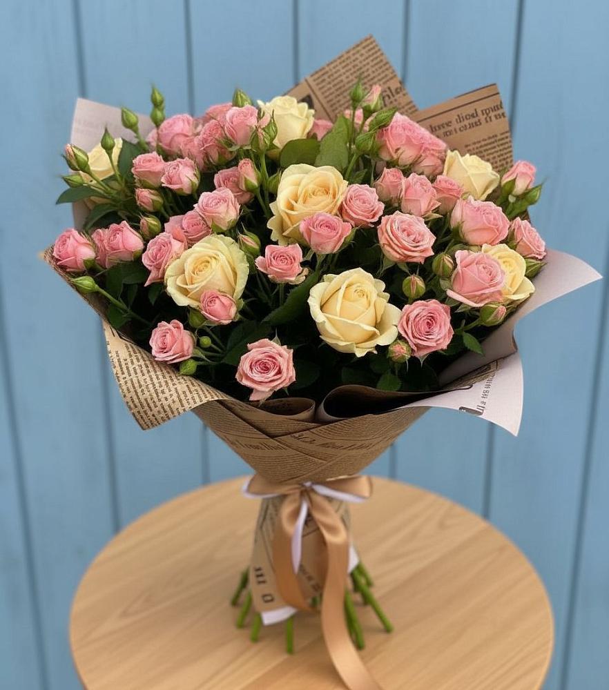 Букет цветов из: Розы в Морках