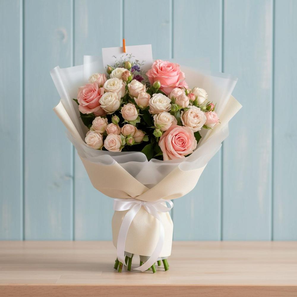 Букет цветов из: Розы в Морках