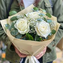 Букет цветов из:  Розы #REPLACE_PRED# Морках