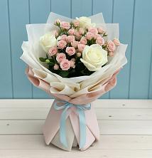Букет цветов из:  Розы в Морках