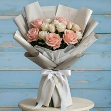 Букет цветов из:  Розы #REPLACE_PRED# Морках