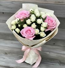 Букет цветов из:  Розы в Морках