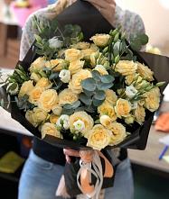 Букет цветов из:  Розы и Лизиантусы #REPLACE_PRED# Морках