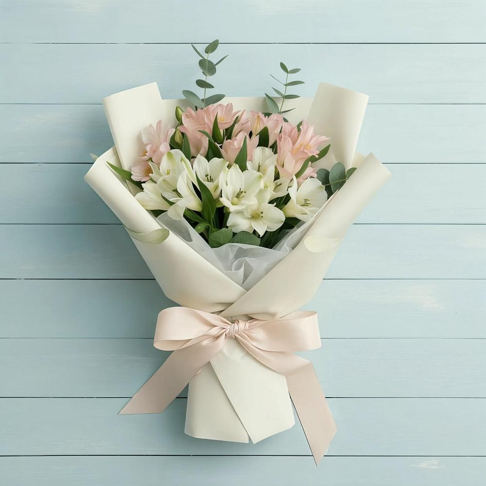 Букет цветов из: Альстромерии в Морках