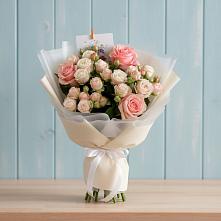 Букет цветов из:  Розы в Морках