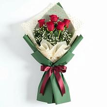 Букет цветов из:  Розы в Морках