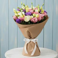 Букет цветов из:  Лизиантусы в Морках