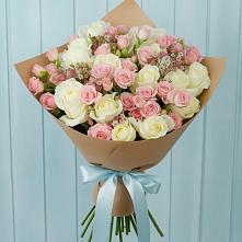 Букет цветов из:  Розы в Морках