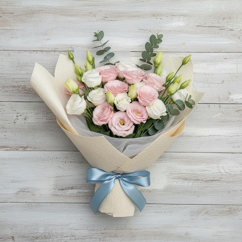 Букет цветов из: Лизиантусы в Морках